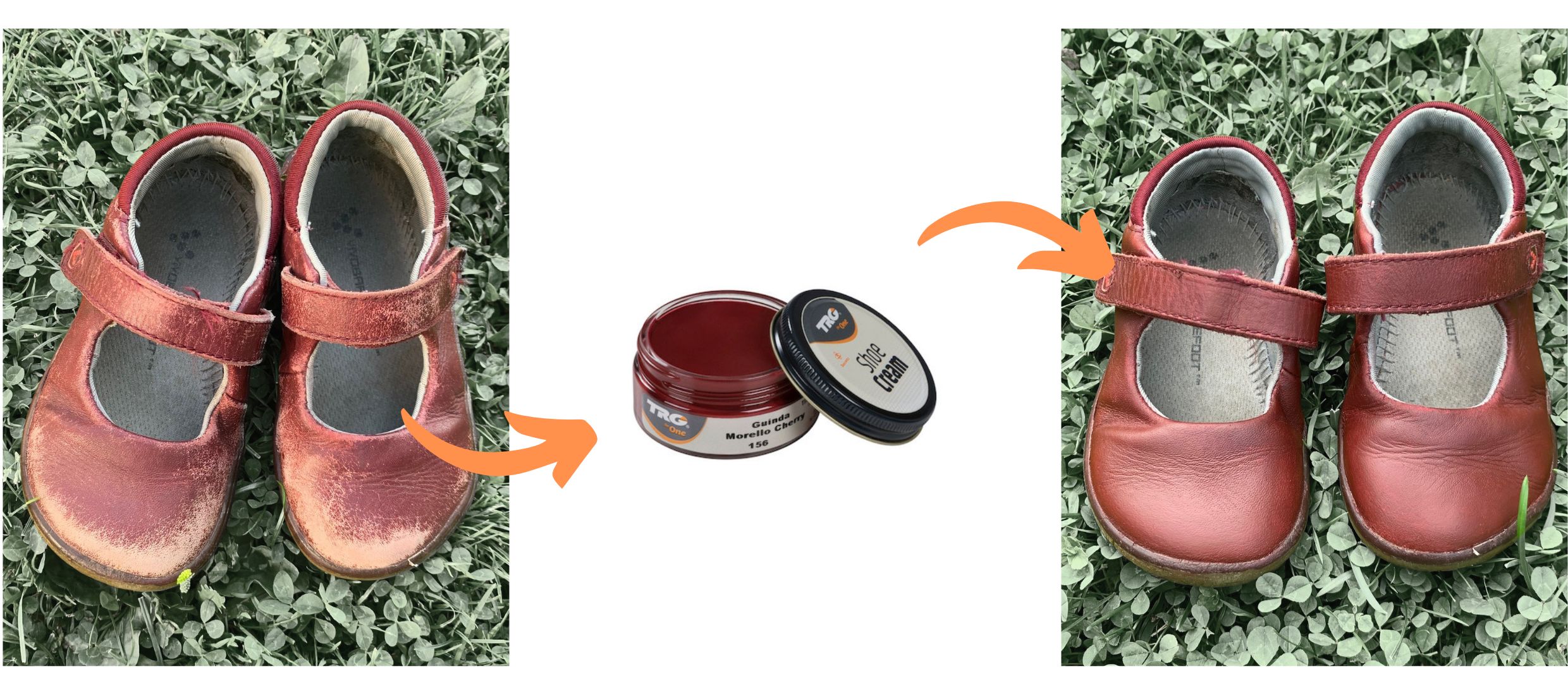 Vínový Krém na kožené boty 156 Morello Cherry Shoe Cream TRG
